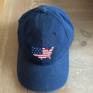 Harding Lane U.S.A 🇺🇸 Embroided Hat Navy
